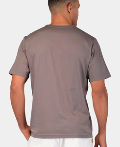 เสื้อยืดฮิปฮอปผู้ชายขายส่งปี 2026 ผ้าฝ้ายแท้ถักทอระบายอากาศ คอกลม ทรงปกติ สวมใส่สบาย สีพื้นเรียบๆ แบบดิจิทัล - Product Image 3