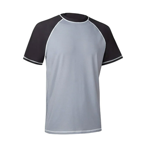 Respirant tricoté coupe ajustée Compression Gym chemise hommes séchage rapide entraînement Fitness T-Shirt en gros vêtements de sport d'entraînement - Product Image 6