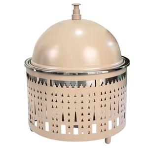 Trending Design Fancy Metal Food Warmer Chafing Dish Casserole Shape Hotpot Stainless Steel <b>Lid</b> Eco-friendly Gas Induction Ready - Product Image 2