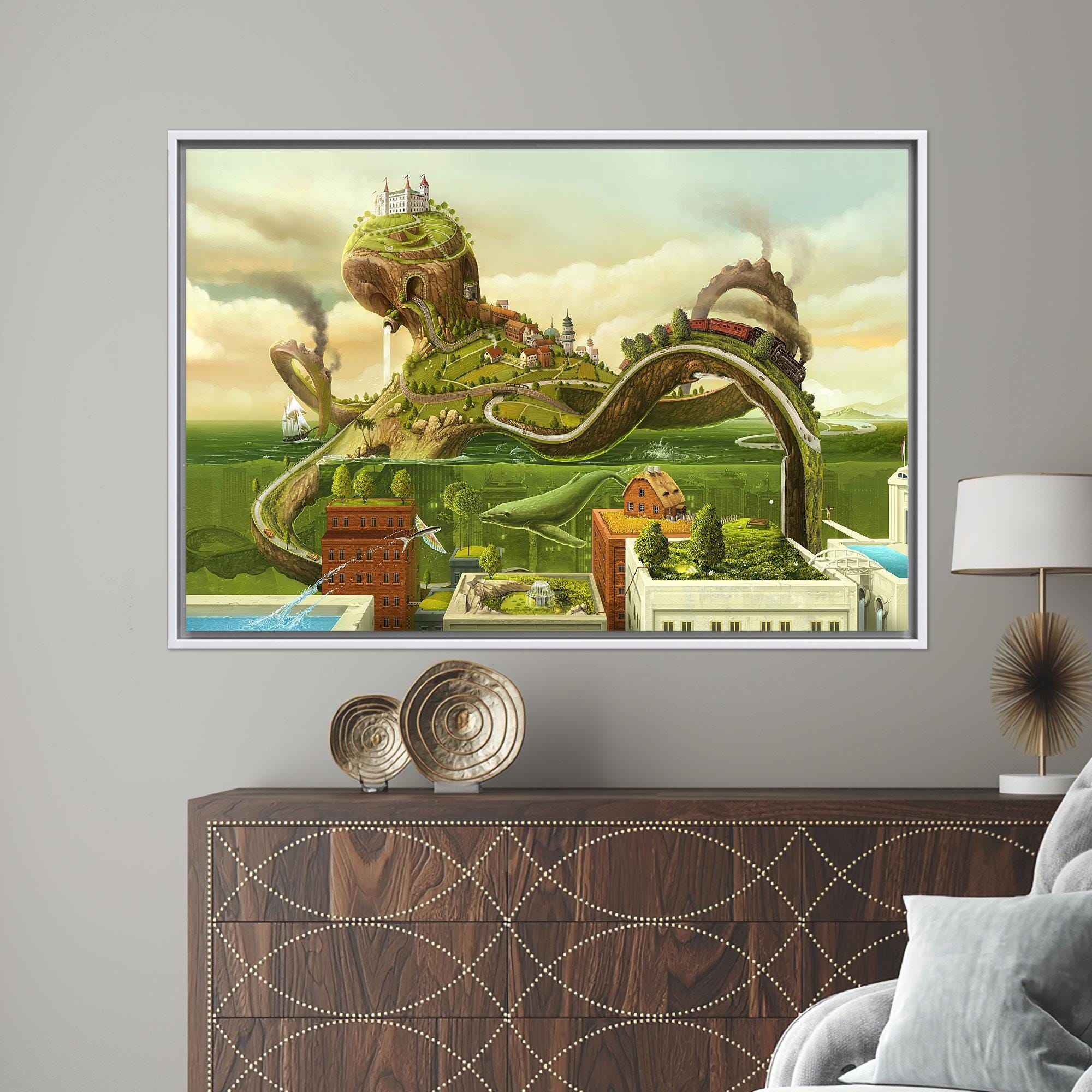 สีเขียว