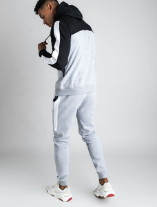 2025 chándal con logotipo personalizado, conjunto de chándal liso para hombre, 100% poliéster, calidad Premium, nuevo chándal Jogger de gran tamaño para Unisex - Product Image 6