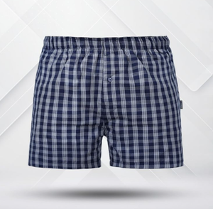 Calzoncillos Bóxer para Hombre, Diseño Personalizado con Logotipo, 100% Algodón Tejido, Alta Calidad, Elásticos, Ajuste Relajado, Cintura Elástica de Altura Media, Diseño con Botones - Product Image 3