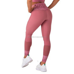 Mallas elásticas con logotipo personalizado Color sólido Tie Dye Gym Apparel Pantalones de yoga Cintura alta sin costuras Super Cloud Nylon High - Product Image 4