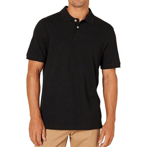 Performance <b>Moisture</b> <b>Wicking</b> Polo <b>Shirt</b> Ribbed Short Men's - Product Image 4