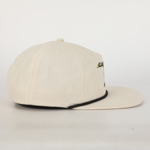 Chapeau unisexe vert brodé à 5 panneaux avec logo et bord plat personnalisé Vente en gros Performance Sport Gorras Hip Hop Rope <span class=keywords><strong>Snapback</strong></span> Outdoor - Product Image 4