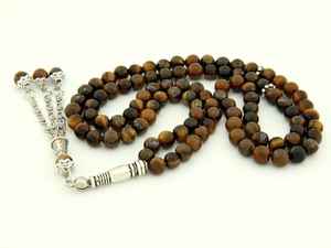 Tasbih de resina de Aventurina verde, cuentas de oración de calidad superior de 33 cuentas, precio asequible para uso espiritual Islámico - Product Image 4