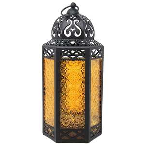 Ensemble de lanternes métalliques sur pied, trois pièces, sur mesure, pour la décoration de la maison, des hôtels, des restaurants, des mariages, des bureaux, fabriqué en Inde. - Product Image 5