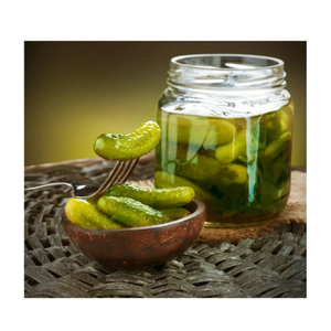 แตงกวาบรรจุในขวดพลาสติกที่มีน้ำเกลืออมเปรี้ยวเพื่อให้พร้อมรับประทานผลิตภัณฑ์ของว่างจากเวียดนาม - Product Image 5