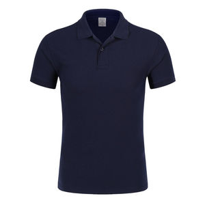 Personnalisable Hommes 100% Coton Manches Courtes pour Polo à Séchage Rapide Golf T-Shirt Respirant Imprimé Votre Propre Marque Solide Patter - Product Image 1