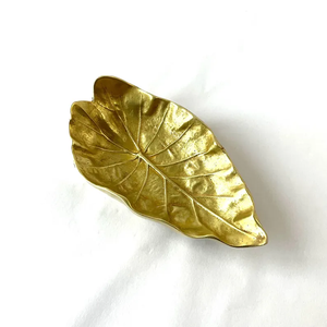 Premium Aluminium Leaf Trays Exclusive Handcrafted Platter For Contemporary Dining Culinary Arrangement Stylish Event <b>Decoration</b> - Product Image 6