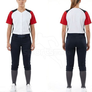 Uniforme de Softbol de Alta Calidad para Mujer, Ropa Deportiva Transpirable de Poliéster Suave con Costuras Resistentes - Product Image 3