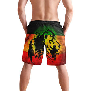 2023 personnalisé hommes entraînement Gym Shorts haute qualité Spandex/Polyester respirant taille élastique 220g imprimé Logo décontracté athlétique - Product Image 4