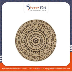 Alfombra de yute bordada trenzada a mano de diseño moderno más vendida, excelente durabilidad, antideslizante para cocina, comedor, oración Floral - Product Image 3