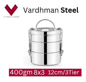 Hot Sale Stainless Steel Lunch <b>Box</b> with Durable 8*3 <b>Locking</b> Clip Food Grade Office & Hotel Picnic Compartment - Product Image 5