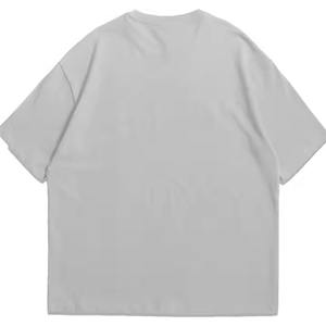 เสื้อยืดคอกลมผ้าคอตตอนสำหรับผู้ชายเสื้อ100% น้ำหนักเบาออกแบบได้ตามต้องการโลโก้และไซส์ - Product Image 2