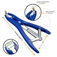Pince de castration en plastique Elastrator, applicateur d'anneaux en caoutchouc réutilisable, outil de castration sans saignement pour animaux de grande taille, bétail, Free Rizbro