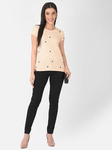 Camiseta Blanca de Algodón Casual para Mujer, Personalizable con Logotipo OEM, Estampado Comprimido, Antiarrugas, Transpirable, Varios Colores - Product Image 2