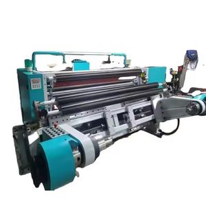 Rebobinador de corte longitudinal de 1950MM, velocidad de 450 m/min, Motor de engranajes Delta PLC, bomba, núcleos de rodamiento, máquina de procesamiento de papel - Product Image 1