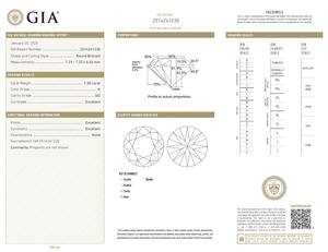 B2B d'vins เพชรพลอยสำหรับ Gia ได้รับการรับรอง1.50 CT เพชรสีขาวหลวมธรรมชาติกลม K ไหลความบริสุทธิ์การตัดอดีตขัดเงา - Product Image 2