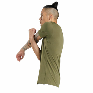 2023 Slim Fit hommes Hip Hop T-Shirt impression numérique personnalisée avec tissu tricoté léger plusieurs couleurs de lettres décontractées - Product Image 6