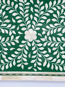 Plateau à fruits vintage élégant personnalisé, style antique, floral, incrusté de perles, en MDF, table de service, présentoir, rangement, durable, décoratif, pour la restauration - Product Image 5