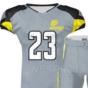 Uniforme de Fútbol Americano para Hombre, Talla Grande, Transpirable, de Alta Calidad, 100% Poliéster, Personalizable, Venta Caliente - Product Image 6