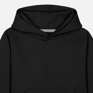 Sweat à capuche de sport unisexe en coton éponge française 100% coton teint uni pour enfants garçons et filles Vente en gros - Product Image 6