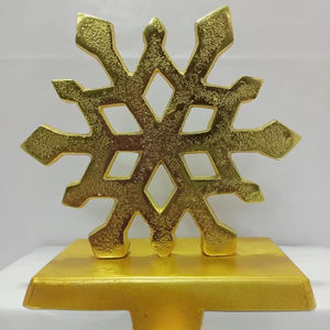 Porte-bas de Noël élégant en métal fait à la main divers styles nouveau présentoir décoratif de cheminée pour la décoration intérieure - Product Image 1