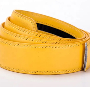 เข็มขัดหนังสำหรับผู้ชายเข็มขัดหนังแฟชั่นตามสั่ง - Product Image 6