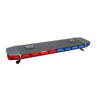 Barre lumineuse LED clignotante de signalisation d'urgence SENKEN, corps fin en aluminium, pour véhicules de secours, camions de pompiers, ambulances, voitures