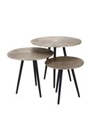 Tabouret rond en métal et bois de haute qualité Design moderne pour la décoration de salon pour une utilisation en cuisine pour les exportateurs