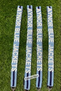 Customizable Gameday Statement Beaded Crossbody <b>Purse</b> Straps <b>Cute</b> & Trendy Acrylic & Cotton Accessories - Product Image 6