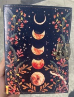 Carnet de croquis de voyage rétro fait à la main taille A7 Journal relié en cuir avec couleur de l'eau Style relié grand cadeau pour A4 A3 A6 B5