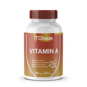 Vente chaude Compléments alimentaires en comprimés naturels Soutien à la vision Amélioration du renouvellement de la peau pour adultes Comprimés de vitamine <span class=keywords><strong>A</strong></span> TCbesk - Product Image 1