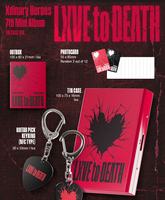 HÉROES EXTRAORDINARIOS - [LXVE HASTA LA MUERTE] 7.º MINI (Versión en Caja Metálica) Álbum de KPOP Más Vendido en Corea