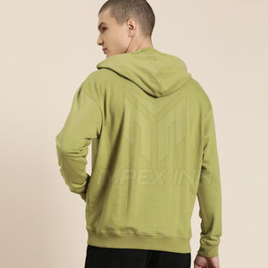 Fabricants d'usine – Nouveaux sweats à capuche d'hiver en molleton de coton et polyester, légers, écologiques, faible MOQ, basiques pour hommes - Product Image 2