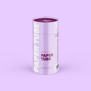 กระดาษคุณภาพดีลิปคราฟท์กล่องเครื่องสำอางหัตถกรรมเทียนกระบอกบรรจุภัณฑ์หลอด - Product Image 5