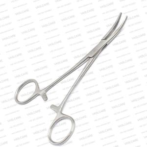 Fórceps de arteria Adson Frazier 1:2 dientes y mandíbula completamente dentada, curvo 180mm Acero inoxidable profesional CE aprobado por Vaslcare - Product Image 2