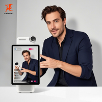 CADOTHY 4K HD 8+256G Carte son avec microphone intégré Équipement de diffusion en direct 8-en-1 pour studio professionnel