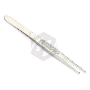 Pince à tissu de pouce 5.5 pouces 2X3 dents en acier inoxydable de qualité allemande pince à épiler chirurgicale pince à pouce Instruments médicaux dentaires - Product Image 2