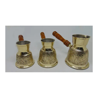 Bonne Qualité Nouveau Design Café Thé Bouilloire Métal Faire Pot En Laiton De Fournisseur En Gros