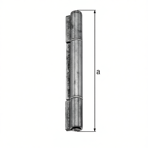 GAH 3-Piece Design Construction Strap 4-Piece Utility <b>Racks</b> Raw Steel 170x17.5x23.5x12.0mm Dimensions - Product Image 2
