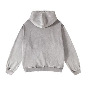 Sudaderas Extra Grandes con Lavado Ácido, Invierno, Lisas, Teñidas, Bordadas, de Forro Polar, 100% Algodón, Logotipo Personalizado, Fabricante de Alta Gama, Alta Calidad - Product Image 5