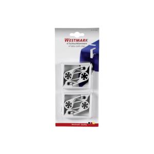 Clips de nappe WESTMARK 4 pièces pour la décoration de tables de buffet et accessoires - Product Image 3