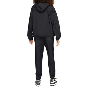 Ensemble jogging 2 pièces en polyester pour homme, veste zippée unie en nylon et pantalon de survêtement, survêtement en nylon unisexe personnalisé pour homme - Product Image 4