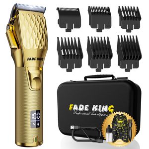 Cortadora de Pelo Profesional Inalámbrica para Hombre, Recargable, Recortadora de Barba con Pantalla LED, Fuente de Alimentación USB y Batería - Product Image 1