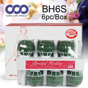 Support de bouquet de mariage pour fleurs fraîches ou artificielles, décoration de mariage, porte-tiges de bouquet, poignée en plastique - Product Image 4