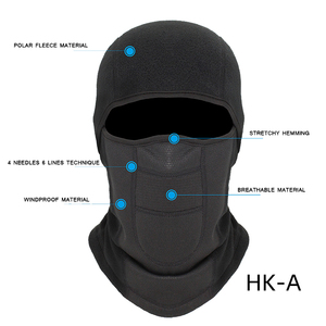 RTS Winter Riding <b>Mask</b> Warm Outdoor Sports Windproof Ski Neck Brace Motorcycle Face <b>Mask</b> Black Balaclava Hood DDP Shipping - Product Image 2