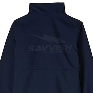 Chaqueta de lona personalizada para hombre, estilo casual urbano, transpirable, con cuello mandarín, de secado rápido, para invierno, venta al por mayor - Product Image 6