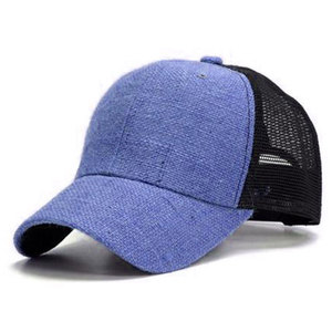 Gorra de béisbol deportiva de 6 paneles sin construir para hombre, gorras bordadas OEM personalizadas, característica común de tela - Product Image 3